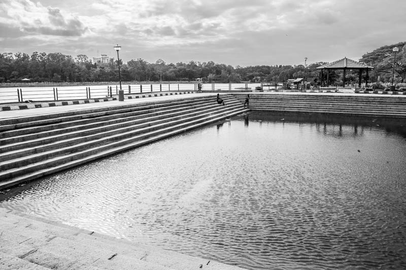 Impediments to enjoyment of Human Right to Water: 'Availability' Norm - Sankey Tank, an erstwhile local drinking water source, in Bengaluru, Karnataka